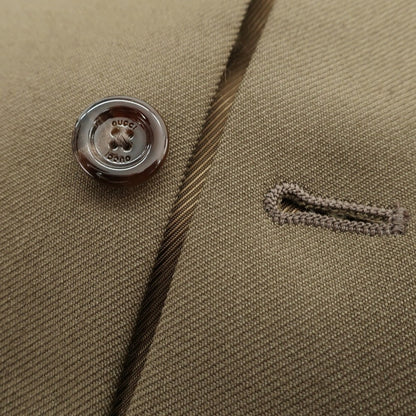 [Used] [Unused] Gucci Wool Polyester Gilet Vest Olive [44] [Condition Rank S] [Men&