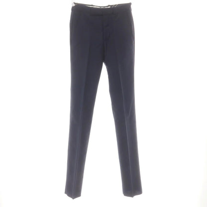 【中古】【未使用】アレキサンダーマックイーン Alexander McQueen ウールモヘヤ ドレススラックスパンツ ネイビー【 44 】【 状態ランクS 】【 メンズ 】