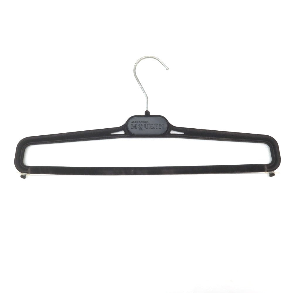 【中古】【未使用】アレキサンダーマックイーン Alexander McQueen ウールモヘヤ ドレススラックスパンツ ネイビー【 44 】【 状態ランクS 】【 メンズ 】