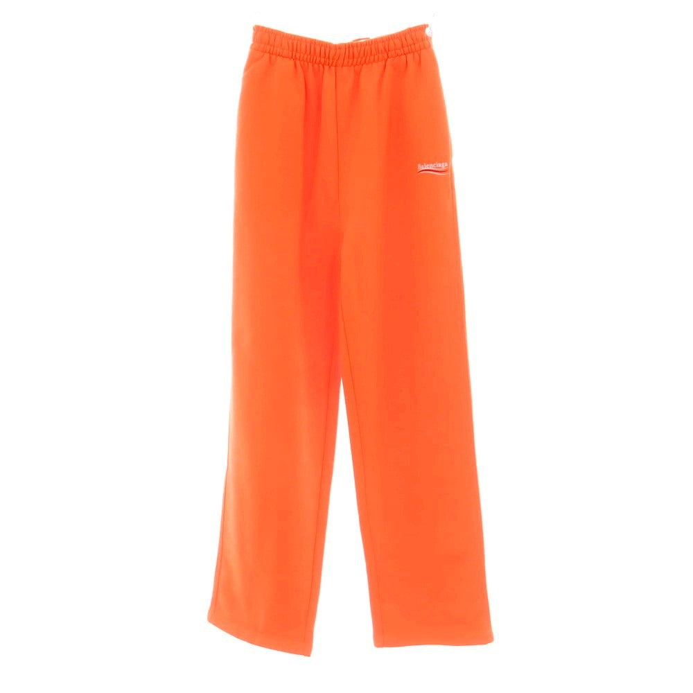 【中古】【未使用】バレンシアガ BALENCIAGA ポリエステルコットン スウェットパンツ ネオンオレンジ【サイズXS】【 状態ランクS 】【 メンズ 】[EPD]