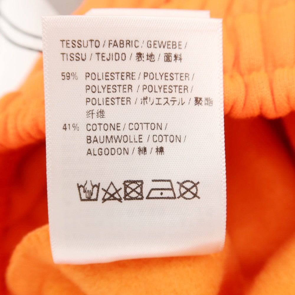 【中古】【未使用】バレンシアガ BALENCIAGA ポリエステルコットン スウェットパンツ ネオンオレンジ【サイズXS】【 状態ランクS 】【 メンズ 】[EPD]