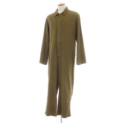 【中古】ドリスヴァンノッテン DRIES VAN NOTEN コットン ジャンプスーツ ツナギ カーキ【 M 】【 状態ランクB 】【 メンズ 】