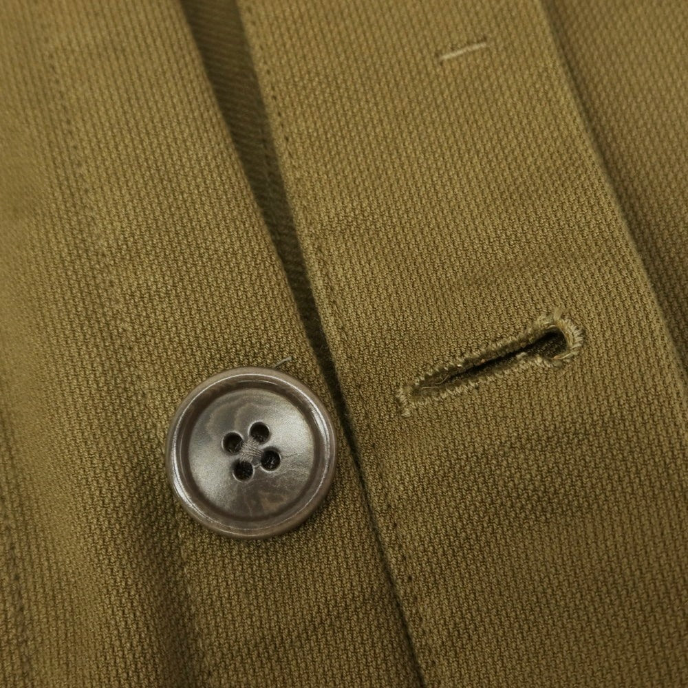 【中古】ドリスヴァンノッテン DRIES VAN NOTEN コットン ジャンプスーツ ツナギ カーキ【 M 】【 状態ランクB 】【 メンズ 】