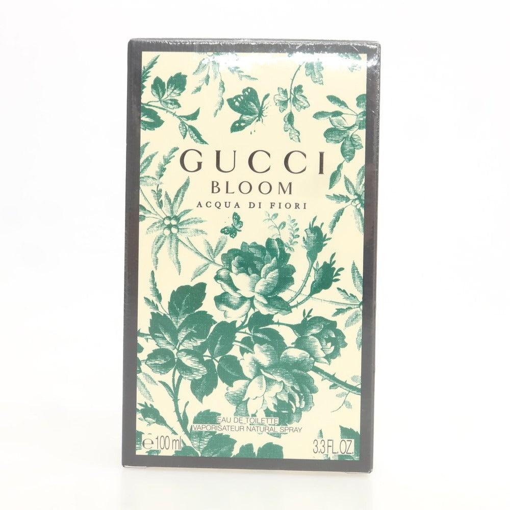 【中古】【未使用】グッチ GUCCI BLOOM ACQUA DI FIORI オードトワレ 香水 フレグランス クリームxグリーン【 100ml 】【 状態ランクS 】【 レディース 】