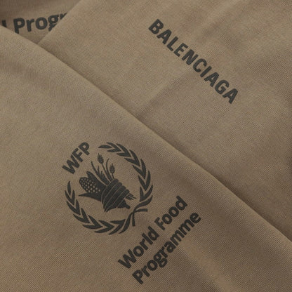 [Used] [Unused] BALENCIAGA × THE WORLD FOOD PROGRAMME Cotton Pullover Hoodie Thobe [L] [Condition Rank S] [Men&