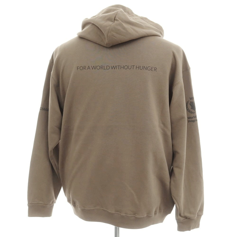 [Used] [Unused] BALENCIAGA × THE WORLD FOOD PROGRAMME Cotton Pullover Hoodie Thobe [L] [Condition Rank S] [Men&