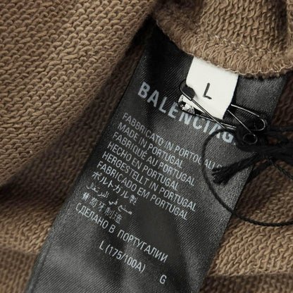[Used] [Unused] BALENCIAGA × THE WORLD FOOD PROGRAMME Cotton Pullover Hoodie Thobe [L] [Condition Rank S] [Men&