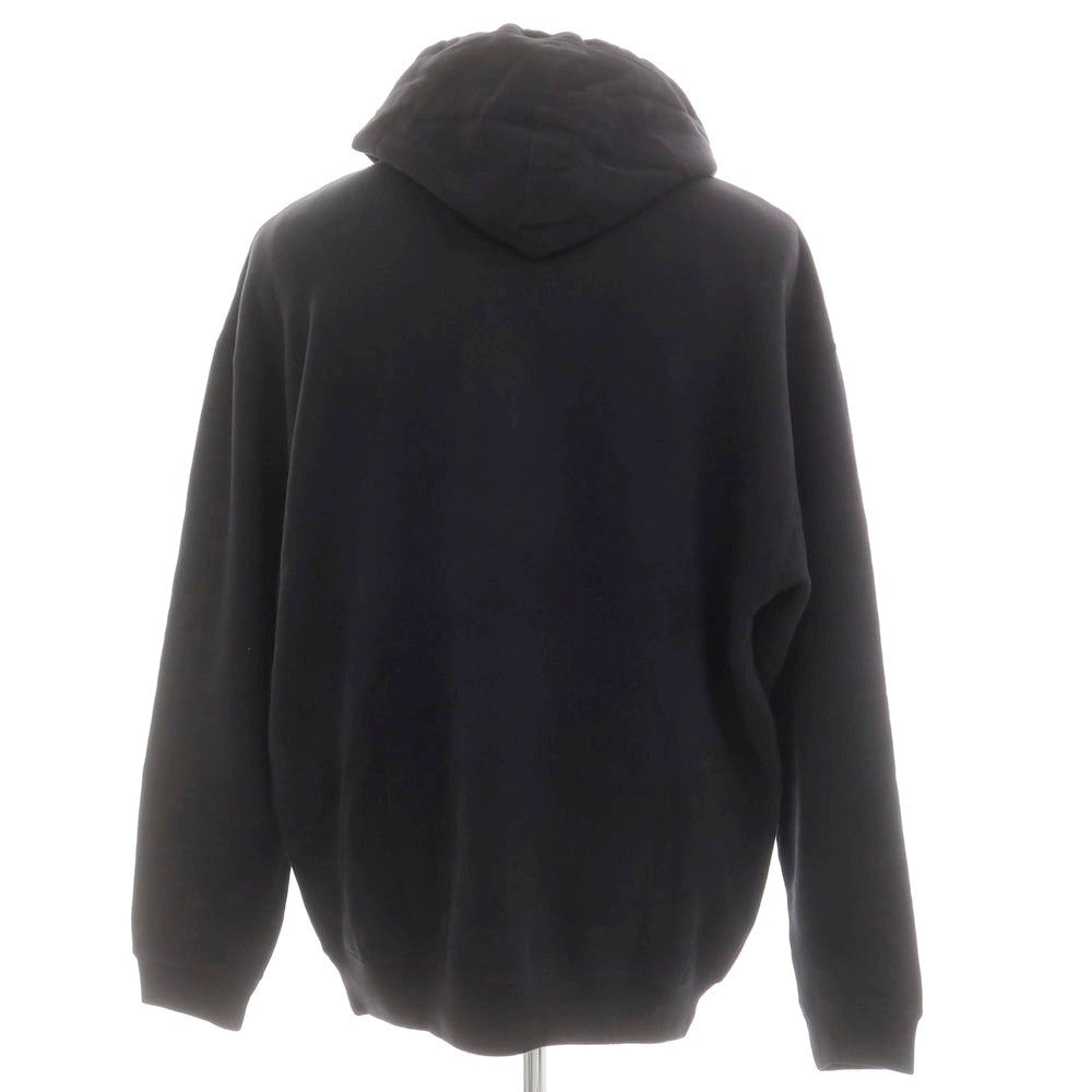 【中古】【未使用】バレンシアガ BALENCIAGA コットン プルオーバー パーカー ブラック【 M 】【 状態ランクS 】【 メンズ 】