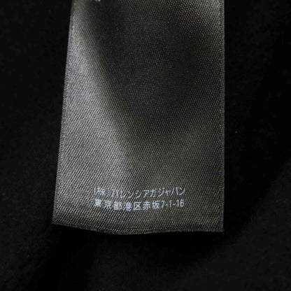 [Used] [Unused] BALENCIAGA Cotton Pullover Hoodie Black [M] [Condition Rank S] [Men&
