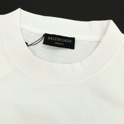 【中古】バレンシアガ BALENCIAGA × THE WORLD FOOD PROGRAMME コットン クルーネック 半袖Ｔシャツ ホワイト【 XL 】【 状態ランクA 】【 メンズ 】