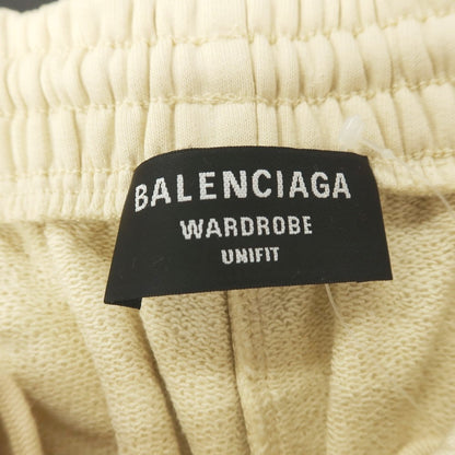 【中古】バレンシアガ BALENCIAGA コットン スウェット ショートパンツ ライトベージュ【 XS 】【 状態ランクA 】【 メンズ 】