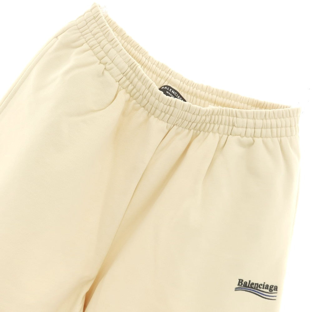 【中古】バレンシアガ BALENCIAGA コットン スウェット ショートパンツ ライトベージュ【 XS 】【 状態ランクA 】【 メンズ 】