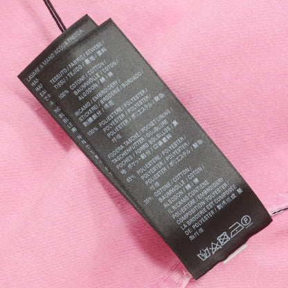 [Used] [Unused] BALENCIAGA Logo Embroidered Denim Jacket Pink [38] [Condition Rank S] [Men&