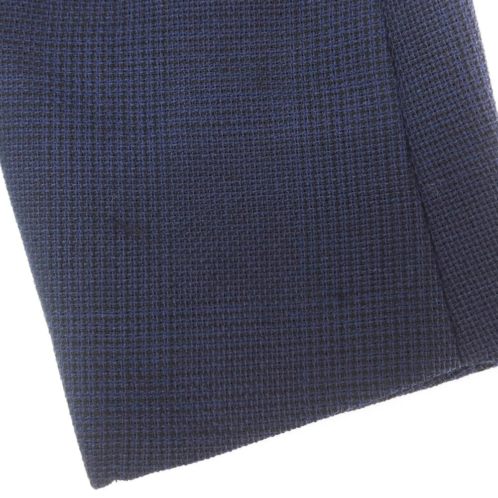 [Used] RING JACKET Wool Check Tailored Jacket Navy [50] [Condition Rank C] [Men&