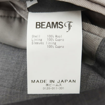 [Used] BEAMS F Wool Tailored Jacket Gray [50] [Condition Rank C] [Men&