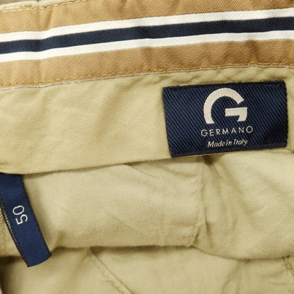 [Used] Germano GERMANO CITY Stretch Cotton Casual Slacks Pants Beige [50] [Condition Rank B] [Men&