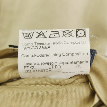 [Used] Germano GERMANO CITY Stretch Cotton Casual Slacks Pants Beige [50] [Condition Rank B] [Men&