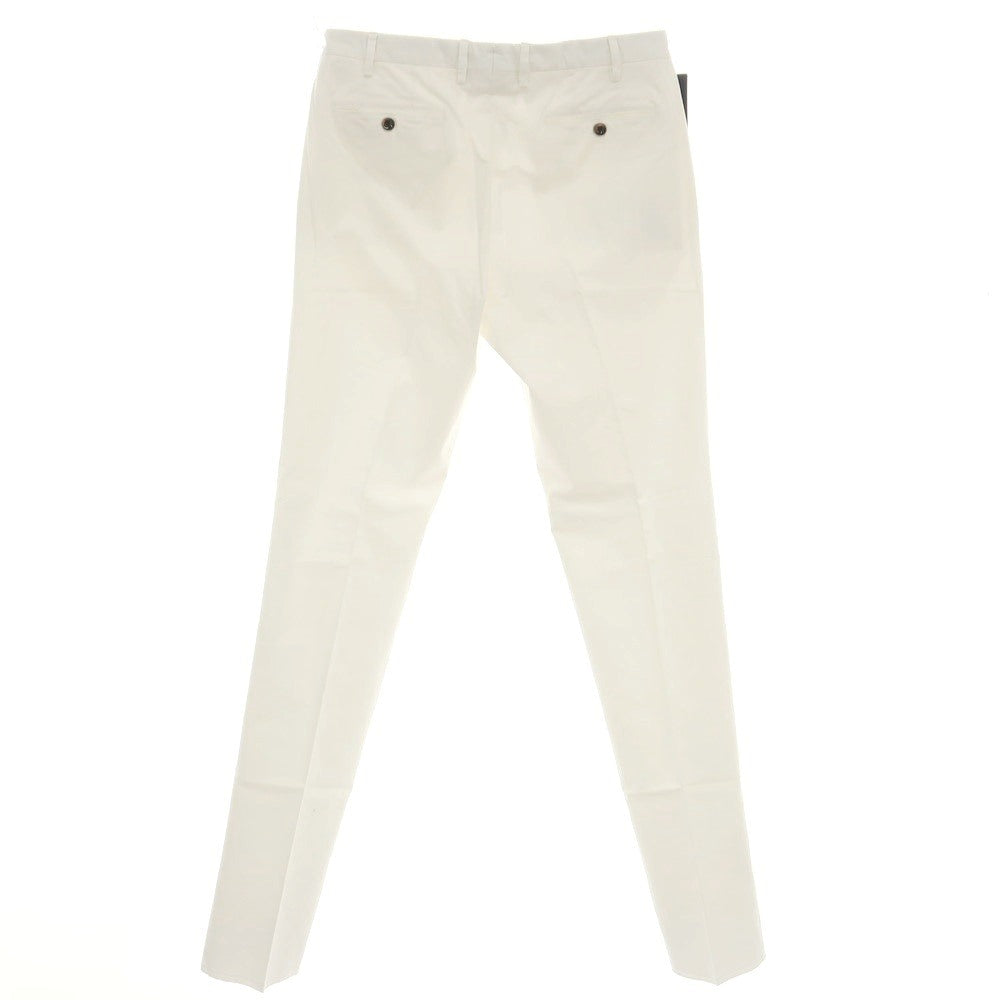 [Used] Germano GERMANO CITY Stretch Cotton Casual Slacks Pants White [50] [Condition Rank A] [Men&