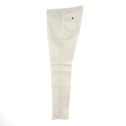 [Used] Germano GERMANO CITY Stretch Cotton Casual Slacks Pants White [50] [Condition Rank A] [Men&