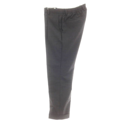 [Used] GERMANO TRAVEL Stretch Wool Polyester Easy Slacks Pants Dark Gray [50] [Condition Rank B] [Men&