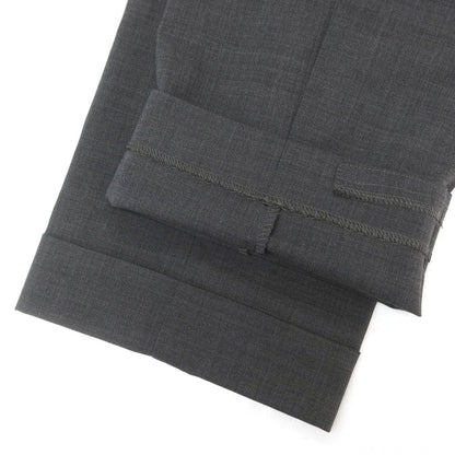 [Used] GERMANO TRAVEL Stretch Wool Polyester Easy Slacks Pants Dark Gray [50] [Condition Rank B] [Men&