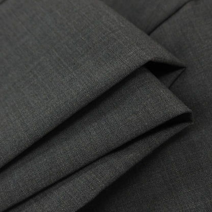 [Used] GERMANO TRAVEL Stretch Wool Polyester Easy Slacks Pants Dark Gray [50] [Condition Rank B] [Men&