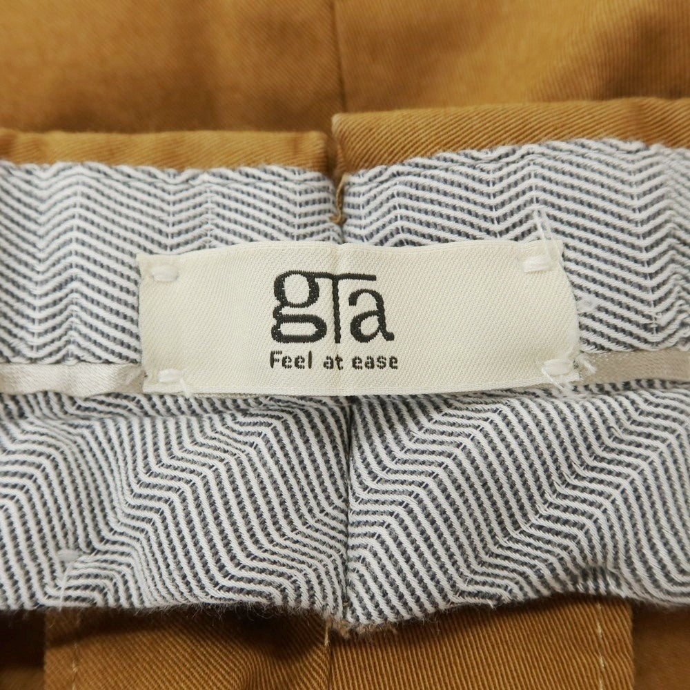 [Used] GTA Stretch Cotton Casual Slacks Pants Light Brown [50] [Condition Rank B] [Men&