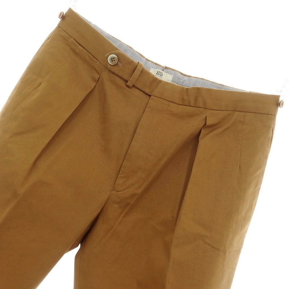 [Used] GTA Stretch Cotton Casual Slacks Pants Light Brown [50] [Condition Rank B] [Men&