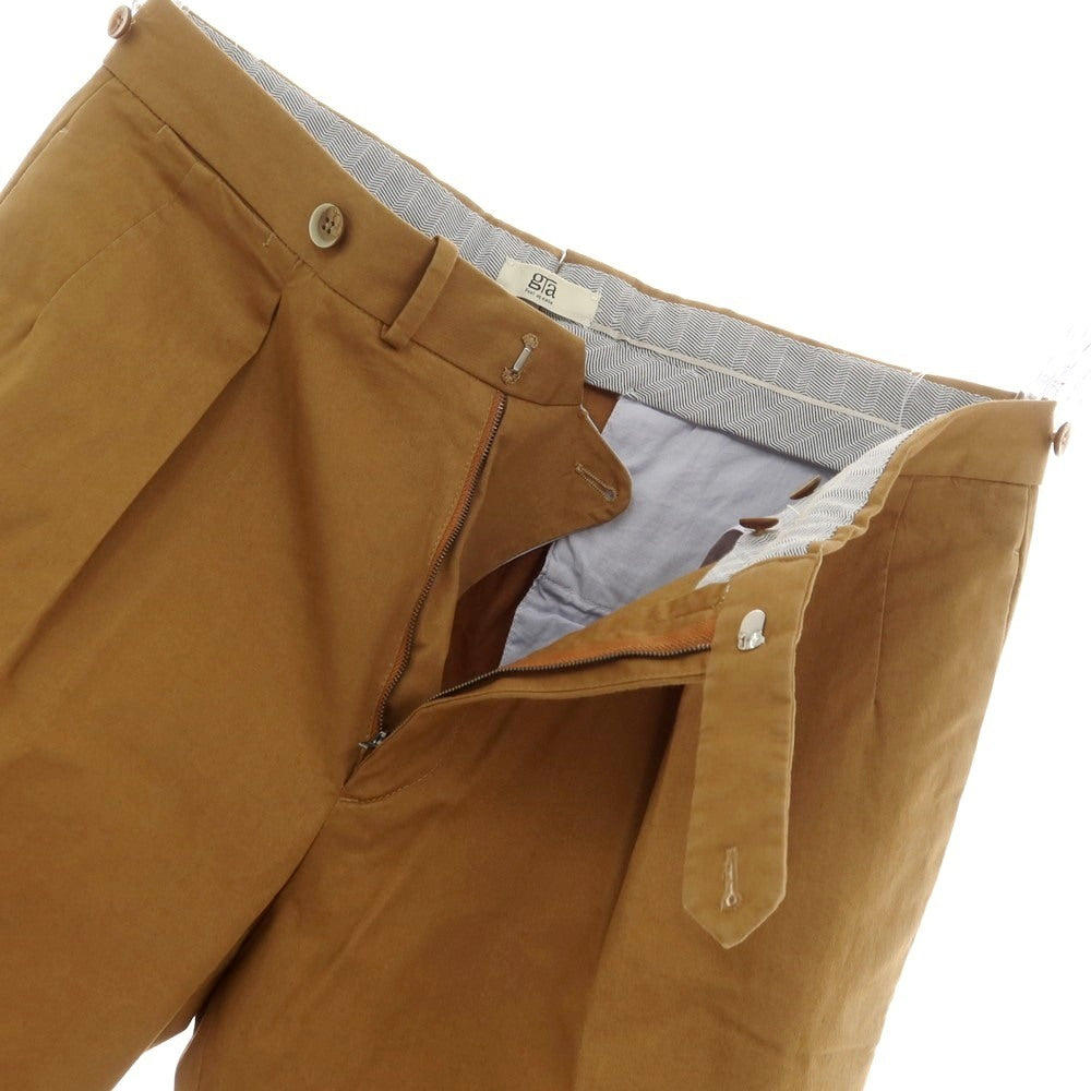 [Used] GTA Stretch Cotton Casual Slacks Pants Light Brown [50] [Condition Rank B] [Men&