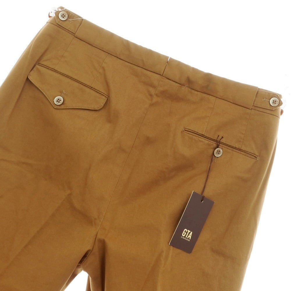 [Used] GTA Stretch Cotton Casual Slacks Pants Light Brown [50] [Condition Rank B] [Men&