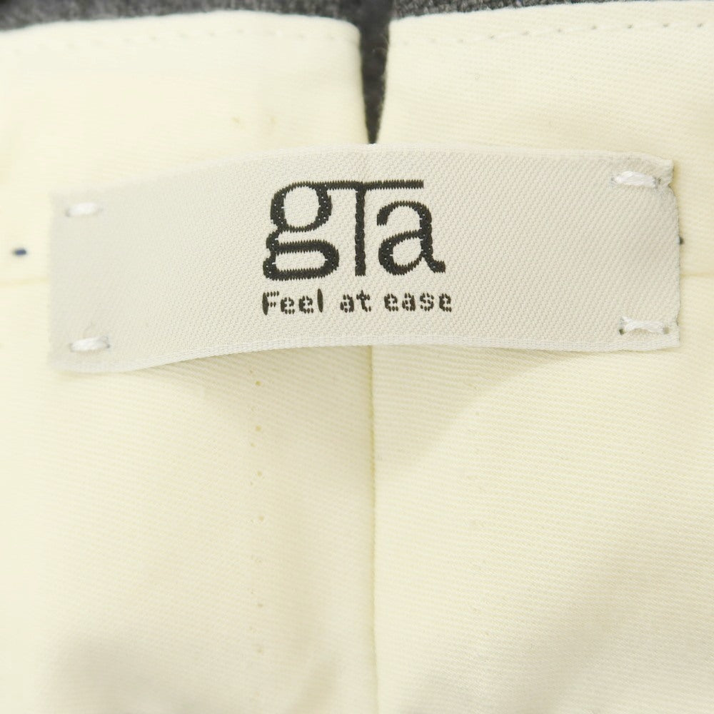 [Used] GTA Wool Dress Slacks Pants, Grey [50] [Condition Rank A] [Men&