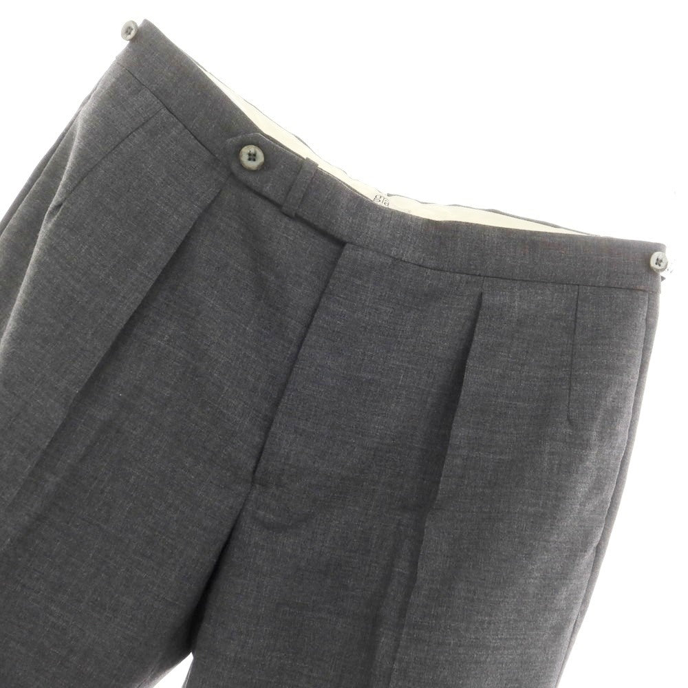 [Used] GTA Wool Dress Slacks Pants, Grey [50] [Condition Rank A] [Men&