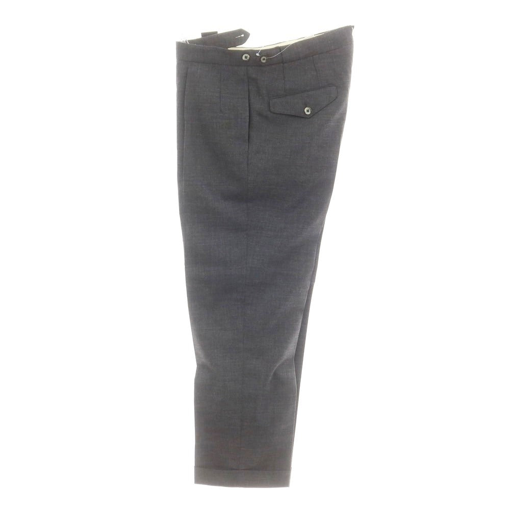 [Used] GTA Wool Dress Slacks Pants, Grey [50] [Condition Rank A] [Men&