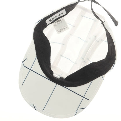 [Used] Setinn 2025 Spring/Summer Polyester Cap White x Navy [Condition Rank A] [Men&