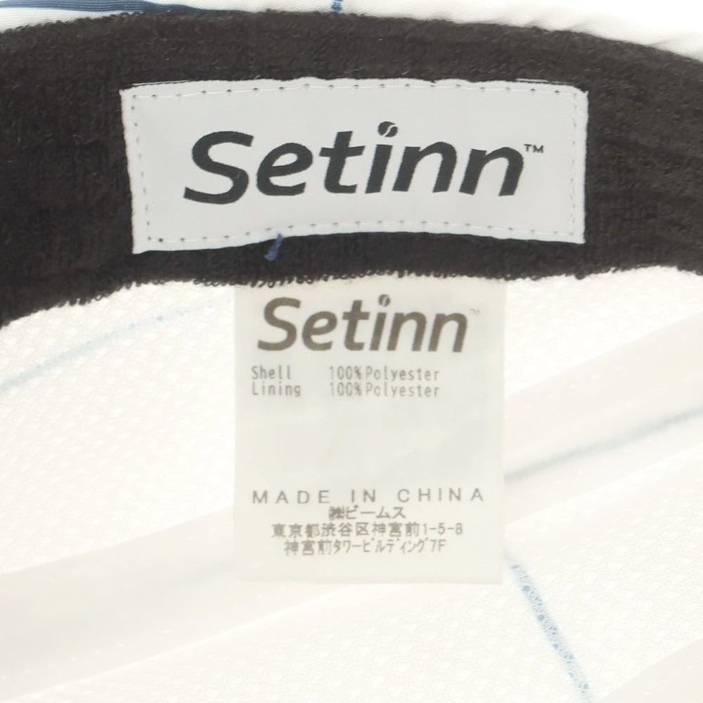 [Used] Setinn 2025 Spring/Summer Polyester Cap White x Navy [Condition Rank A] [Men&
