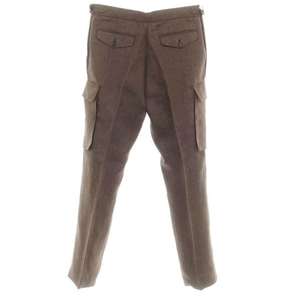 [Used] Banana Republic Linen Cargo Slacks Pants Brown [31] [Condition Rank A] [Men&