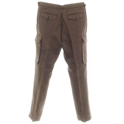 [Used] Banana Republic Linen Cargo Slacks Pants Brown [31] [Condition Rank A] [Men&