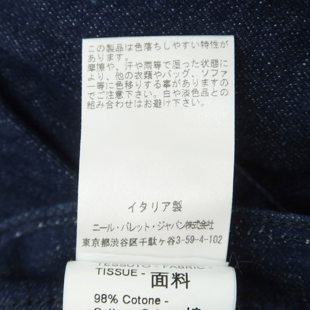 【中古】ニールバレット NEIL BARRETT ストレッチ コットン ジーンズ デニムパンツ ネイビーインディゴ【 30 】【 状態ランクB 】【 メンズ 】