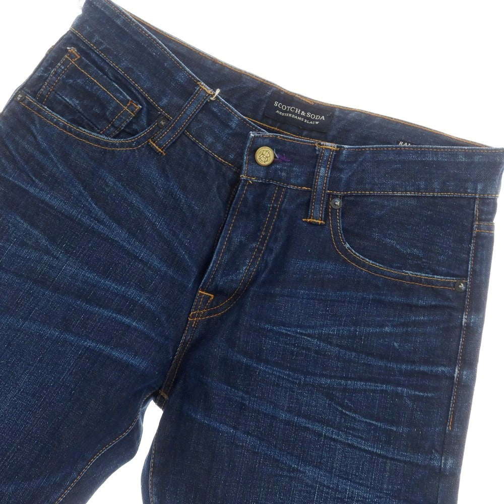 [Used] Scotch &amp;amp; Soda Ralston Cotton Jeans Denim Pants Navy Indigo [31] [Condition Rank B] [Men&