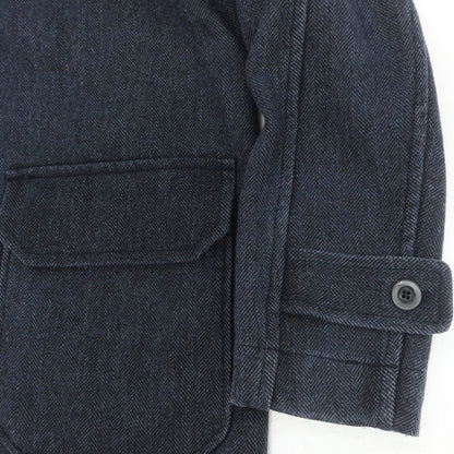 【中古】ボリオリ BOGLIOLI T.SUZUKI ウールポリエステル ダッフルコート ネイビー【 L 】【 状態ランクB 】【 メンズ 】