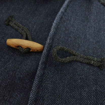 【中古】ボリオリ BOGLIOLI T.SUZUKI ウールポリエステル ダッフルコート ネイビー【 L 】【 状態ランクB 】【 メンズ 】