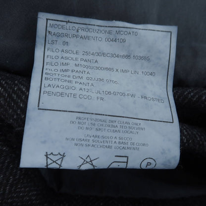 【中古】ボリオリ BOGLIOLI T.SUZUKI ウールポリエステル ダッフルコート ネイビー【 L 】【 状態ランクB 】【 メンズ 】