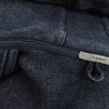 【中古】ボリオリ BOGLIOLI T.SUZUKI ウールポリエステル ダッフルコート ネイビー【 L 】【 状態ランクB 】【 メンズ 】