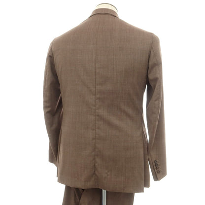 [Used] DE PETRILLO Wool 3-Button Suit Brown [50] [Condition Rank C] [Men&