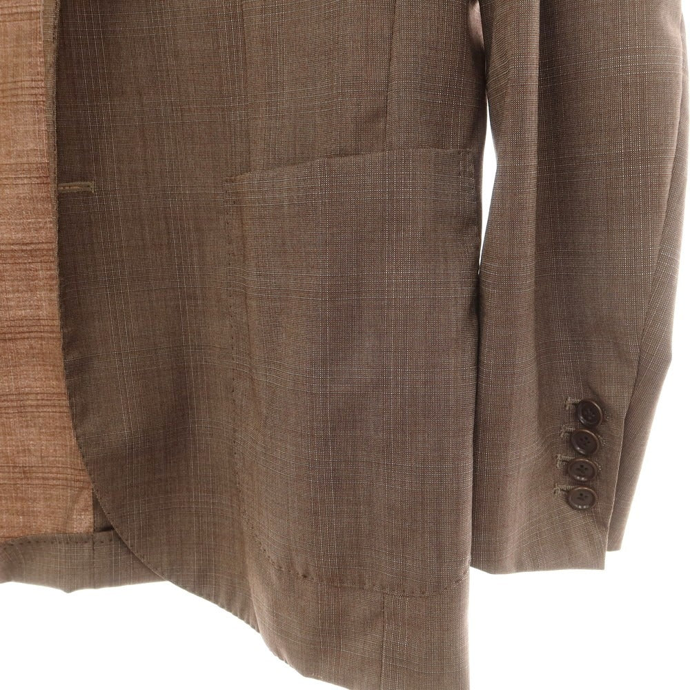 [Used] DE PETRILLO Wool 3-Button Suit Brown [50] [Condition Rank C] [Men&