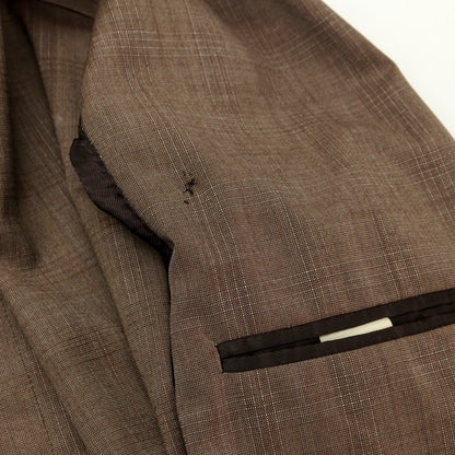 [Used] DE PETRILLO Wool 3-Button Suit Brown [50] [Condition Rank C] [Men&