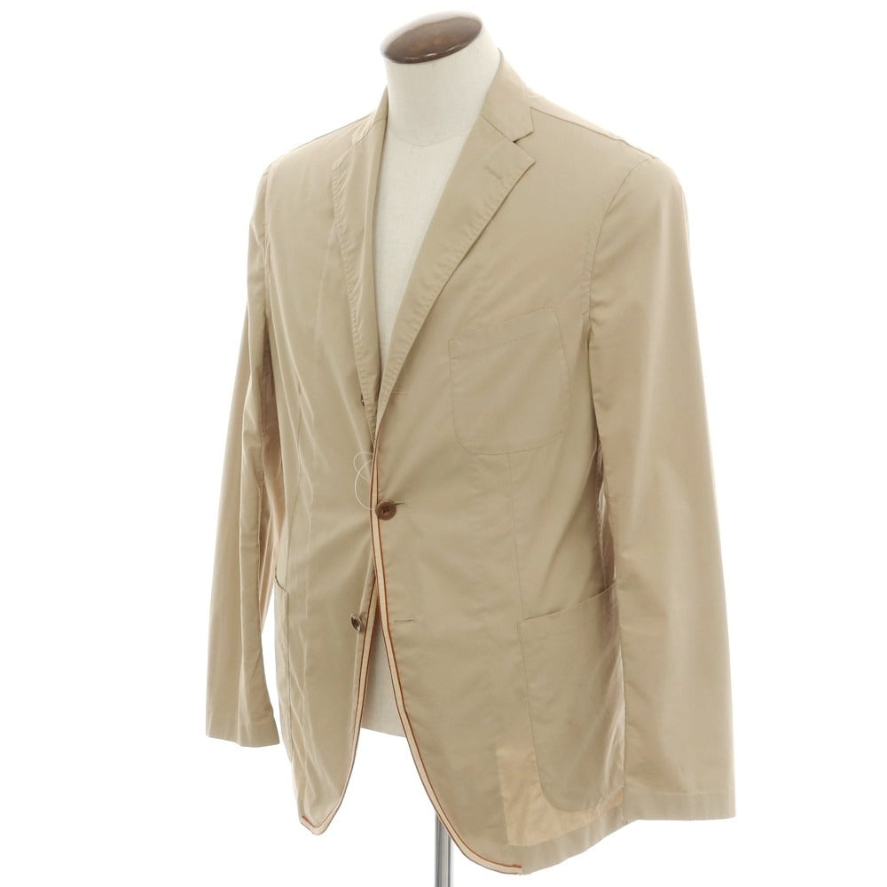 [Used] BOGLIOLI stretch cotton casual jacket, beige [52] [Condition: C] [Men&