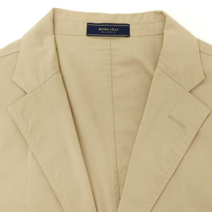 [Used] BOGLIOLI stretch cotton casual jacket, beige [52] [Condition: C] [Men&