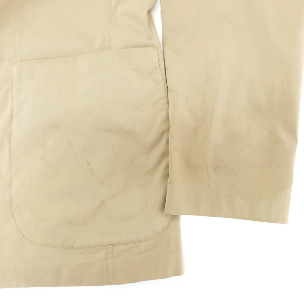 [Used] BOGLIOLI stretch cotton casual jacket, beige [52] [Condition: C] [Men&