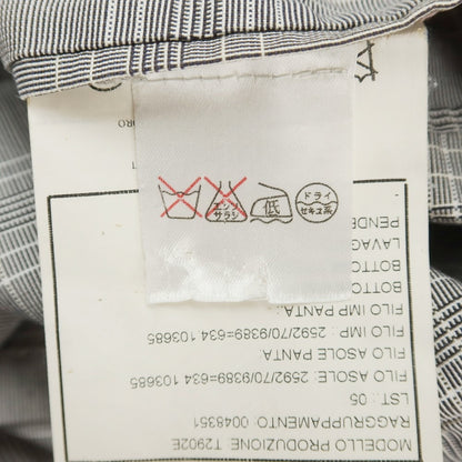 [Used] BOGLIOLI DOVER Cotton Check Casual Jacket Gray [50] [Condition Rank C] [Men&